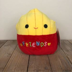 Squishmallows 7.5” Floyd the French Fries Friends NWT New Plush Stuffed Animal